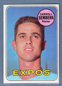 1969 Topps #351 Carroll Sembera EX-MT  GO661