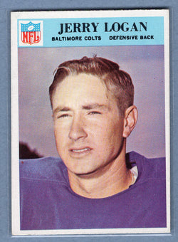 1966 Philadelphia #17 Jerry Logan (2) EX-MT  GO320