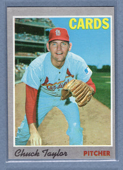1970 Topps #119 Chuck Taylor  (c) EX-MT  GO750