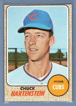 1968 Topps #13 Chuck Hartenstein (d)EX-MT  GO507