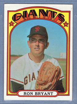 1972 Topps #185 Ron Bryant (a) EX-MT  GO544