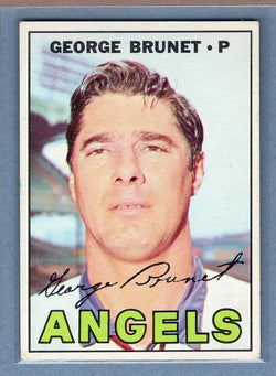 1967 Topps #122 George Brunet EX  GO301