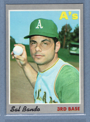 1970 Topps #120 Sal Bando   EX-MT  GO750