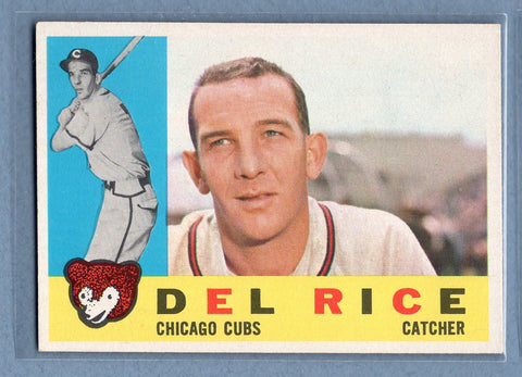 1960 Topps #248 Del Rice EX-MT  GO252