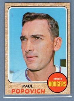 1968 Topps #266 Paul Popovich NM   GO70