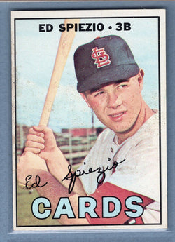 1967 Topps #128 Ed Spiezio (a)(st) VG  GO301