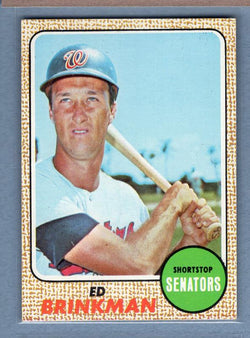1968 Topps #49 Ed Brinkman (a) EX-MT  GO339