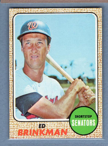 1968 Topps #49 Ed Brinkman (a) EX-MT  GO339