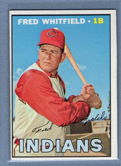 1967 Topps #275 Fred Whitfield EX-MT  GO523