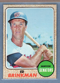 1968 Topps #49 Ed Brinkman (b) EX-MT  GO339