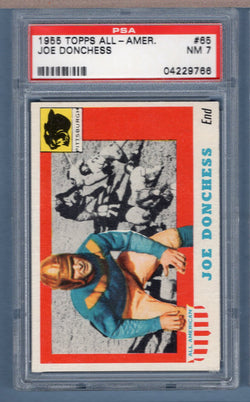 1955 Topps All American  #65 JOE DONCHESS (04229766) PSA 7