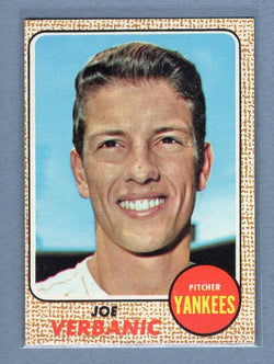 1968 Topps #29 Joe Verbanic EX-MT   GO220