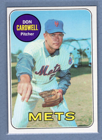 1969 Topps #193 Don Cardwell (b) EX-MT  GOWABB