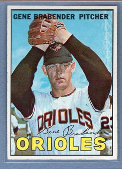1967 Topps #22 Gene Brabender EX-MT   GO415