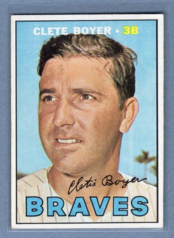 1967 Topps #328 Clete Boyer EX  GO225