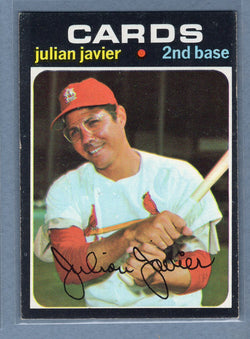 1971 Topps #185 Julian Javier  EX  GO950