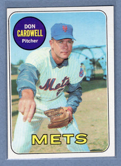 1969 Topps #193 Don Cardwell (c) EX-MT  GOWABB