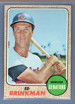 1968 Topps #49 Ed Brinkman (c) EX-MT  GO339