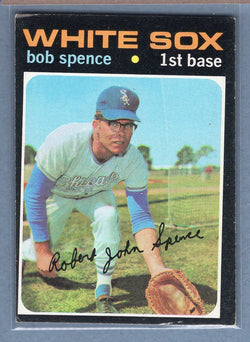 1971 Topps #186 Bob Spence  EX  GO950