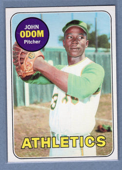 1969 Topps #195 John Odom (a) EX-MT  GOWABB