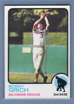 1973 Topps #418 Bobby Grich  EX-MT  GO443