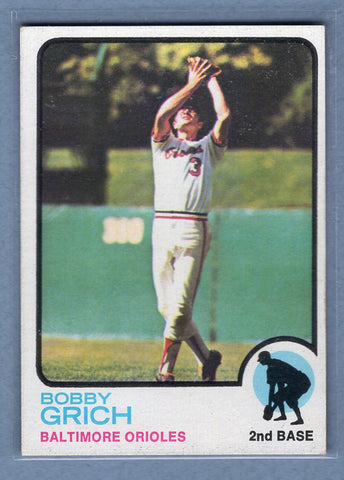 1973 Topps #418 Bobby Grich  EX-MT  GO443