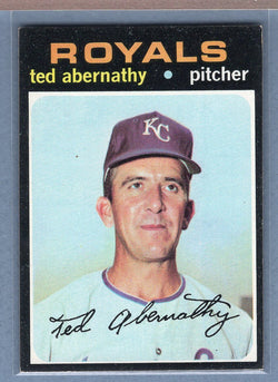 1971 Topps #187 Ted Abernathy (a) EX  GO950
