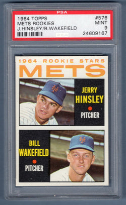 1964 Topps #576 Mets Rookies (24609167) PSA 9