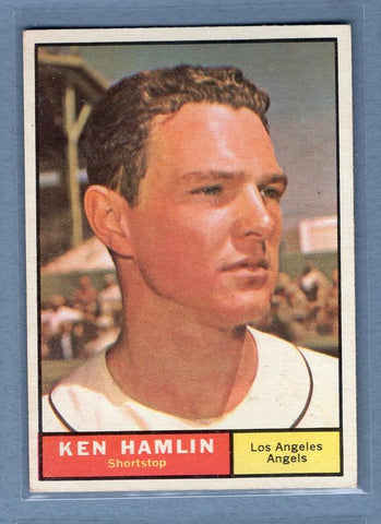 1961 Topps #263 Ken Hamlin EX   GO269