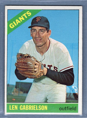 1966 Topps #395 Len Gabrielson EX-MT  GO475