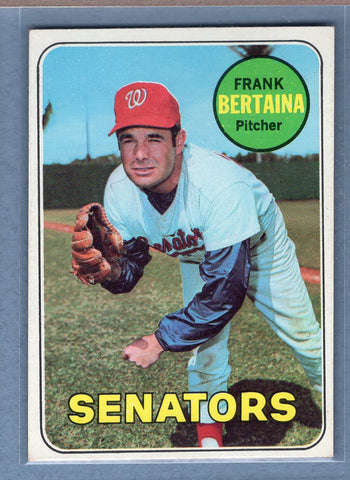 1969 Topps #554 Frank Bertaina (a) EX-MT  GO700
