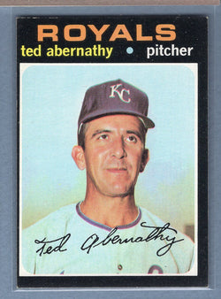 1971 Topps #187 Ted Abernathy (b) EX  GO950