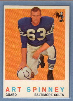 1959 Topps #171 Art Spinney EX-MT  GO87