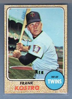 1968 Topps #44 Frank Kostro NM   GO220