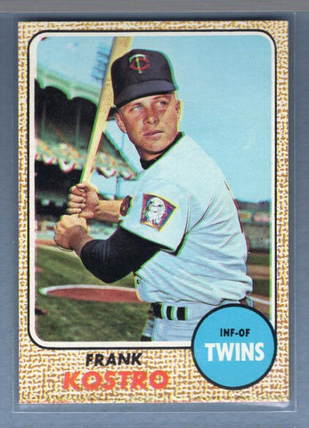 1968 Topps #44 Frank Kostro NM   GO220