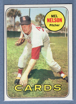 1969 Topps #181 Mel Nelson  EX  GOYY3