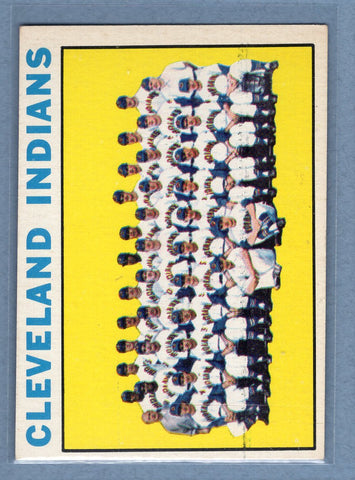 1964 Topps #172 Indians Team  EX-MT  GO346