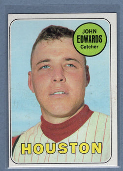 1969 Topps #186 John Edwards (st) (a) VG  GOYY3