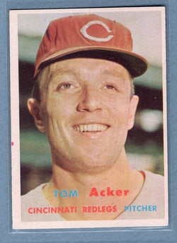 1957 Topps #219 Tom Acker EX-MT  GO121