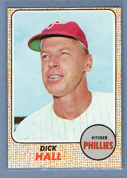 1968 Topps #17 Dick Hall EX-MT  GO507