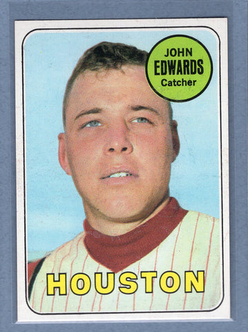 1969 Topps #186 John Edwards (st) (b) VG  GOYY3