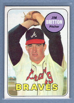 1969 Topps #154 Jim Britton VG-EX  GO572