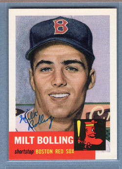 1991 Topps Archives #280 Milt Bolling Autograph Auto signed