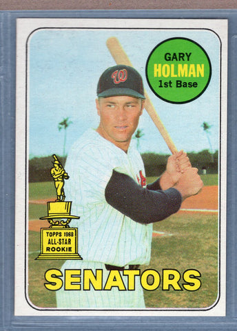 1969 Topps #361 Gary Holman EX-MT  GO661