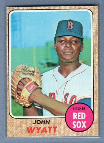1968 Topps #481 John Wyatt EX-MT  GO534