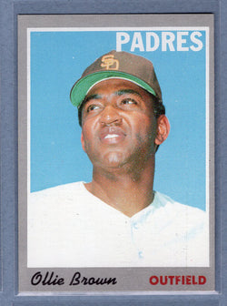 1970 Topps #130 Ollie Brown   EX-MT  GO750