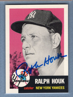 1991 Topps Archives #282 Ralph Houk Autograph Auto signed
