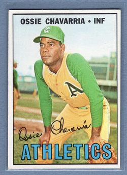1967 Topps #344 Ossie Chavarria EX  GO225
