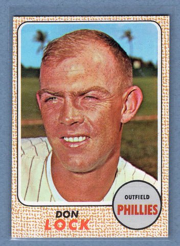 1968 Topps #59 Don Lock EX-MT  GO545