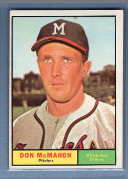 1961 Topps #278 Don McMahon EX   GO269